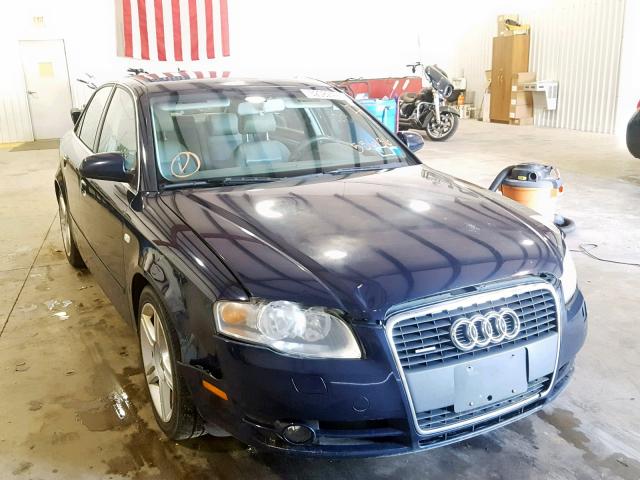 WAUDF78E95A556136 - 2005 AUDI A4 2.0T QU BLUE photo 1