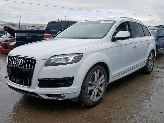 WA1VMAFEXED009544 - 2014 AUDI Q7 PRESTIG 白色 照片 2