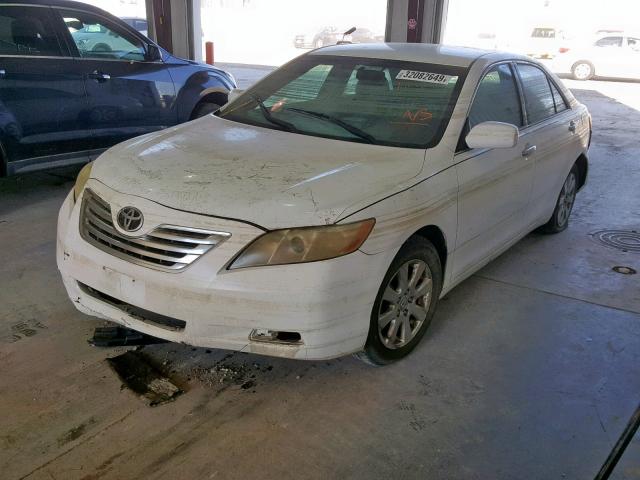 4T1BE46K07U540859 - 2007 TOYOTA CAMRY NEW WHITE photo 2