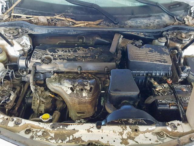 4T1BE46K07U540859 - 2007 TOYOTA CAMRY NEW WHITE photo 7