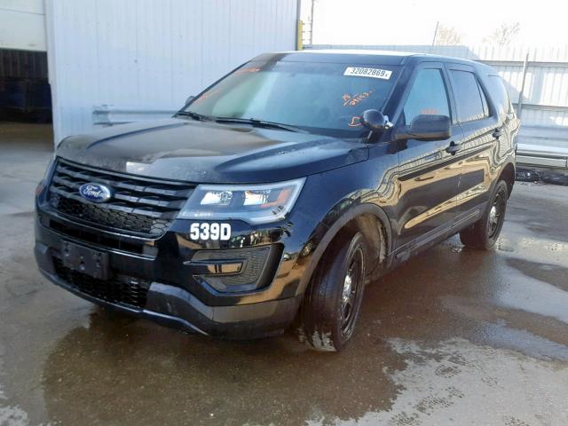 1FM5K8AR9JGA84688 - 2018 FORD EXPLORER P BLACK photo 2