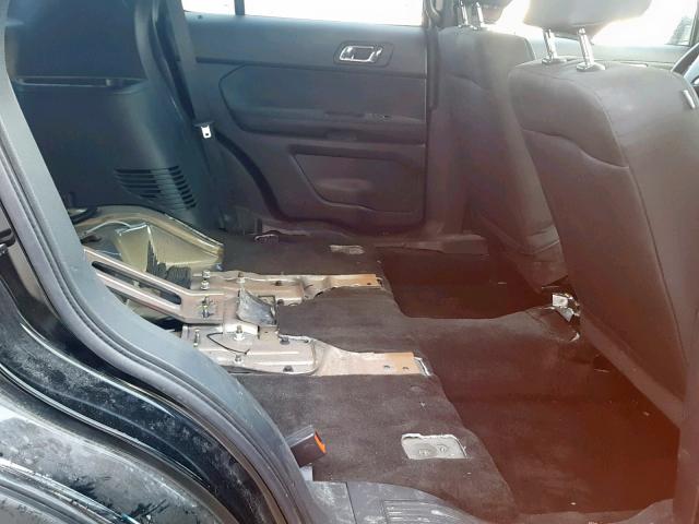 1FM5K8AR9JGA84688 - 2018 FORD EXPLORER P BLACK photo 6