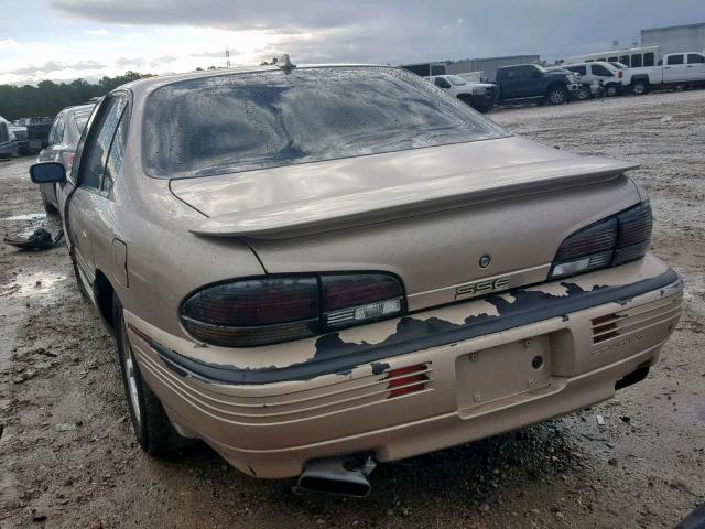 1G2HZ52K5S4215717 - 1995 PONTIAC BONNEVILLE GRAY photo 3