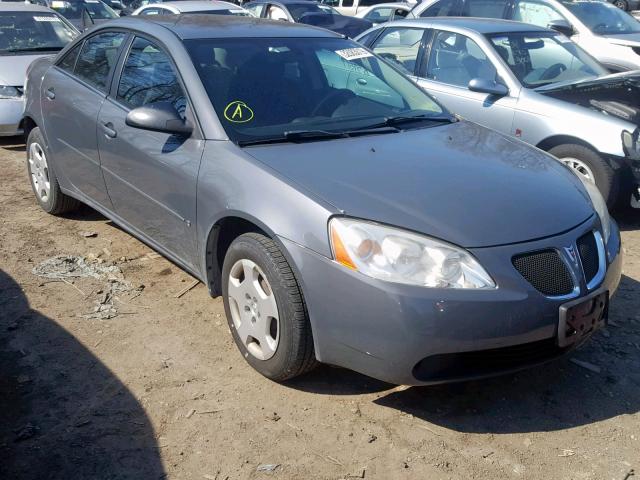 1G2ZF58B674259916 - 2007 PONTIAC G6 VALUE L GRAY photo 1