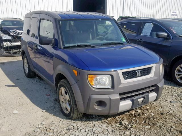 5J6YH28514L022403 - 2004 HONDA ELEMENT EX BLUE photo 1