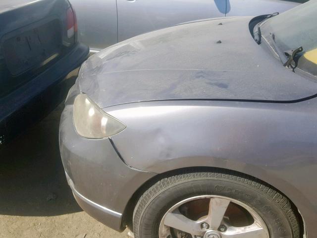 JM1BK324961500276 - 2006 MAZDA 3 S SILVER photo 9