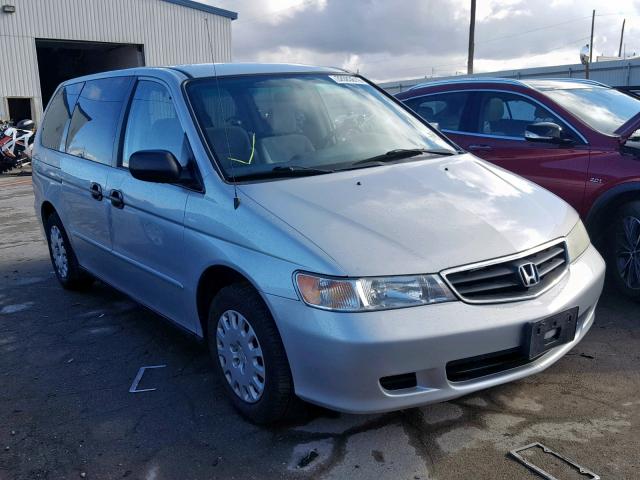 5FNRL18573B137480 - 2003 HONDA ODYSSEY LX SILVER photo 1