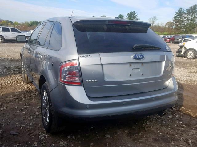 2FMDK39C37BB62512 - 2007 FORD EDGE SEL P SILVER photo 3