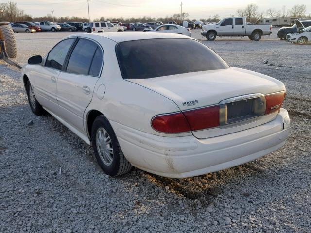 1G4HP52K03U149723 - 2003 BUICK LESABRE CU WHITE photo 3