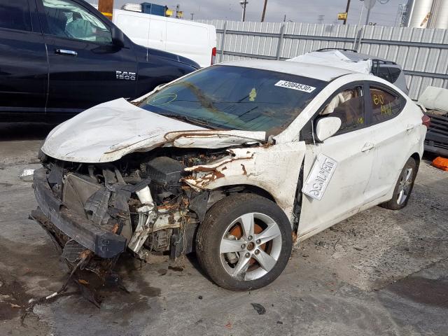 5NPDH4AE2DH405300 - 2013 HYUNDAI ELANTRA GLS  photo 2