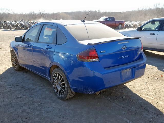 1FAHP3GN8BW112410 - 2011 FORD FOCUS SES  photo 3