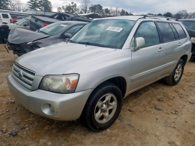 JTEGD21A160155599 - 2006 TOYOTA HIGHLANDER  photo 2