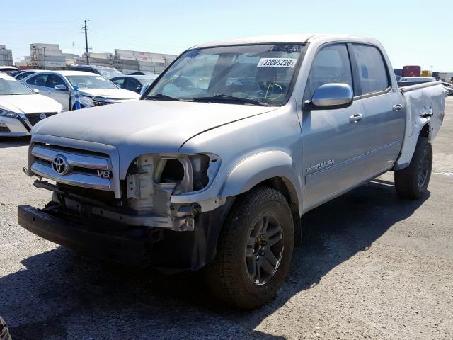 5TBET341X5S486668 - 2005 TOYOTA TUNDRA DOUBLE CAB SR5  photo 2