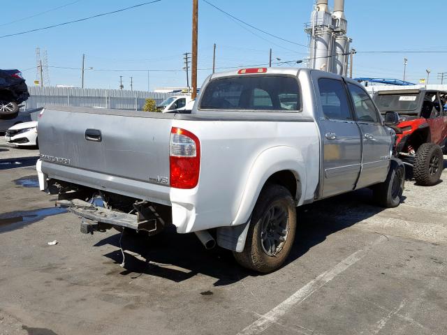 5TBET341X5S486668 - 2005 TOYOTA TUNDRA DOUBLE CAB SR5  photo 4