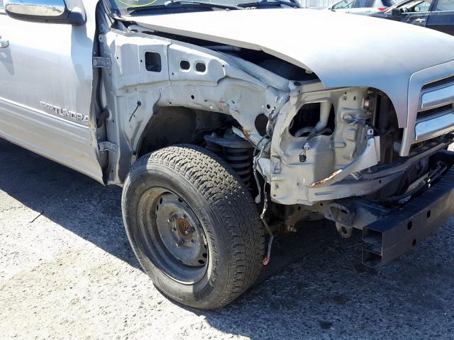 5TBET341X5S486668 - 2005 TOYOTA TUNDRA DOUBLE CAB SR5  photo 9