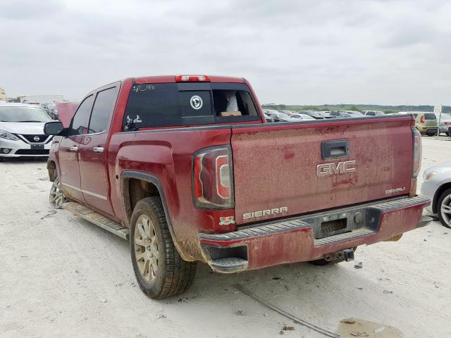 3GTU2PEC1JG326992 - 2018 GMC SIERRA K1500 DENALI  photo 3