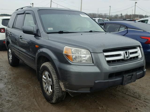 5FNYF18278B034978 - 2008 HONDA PILOT VP GRAY photo 1