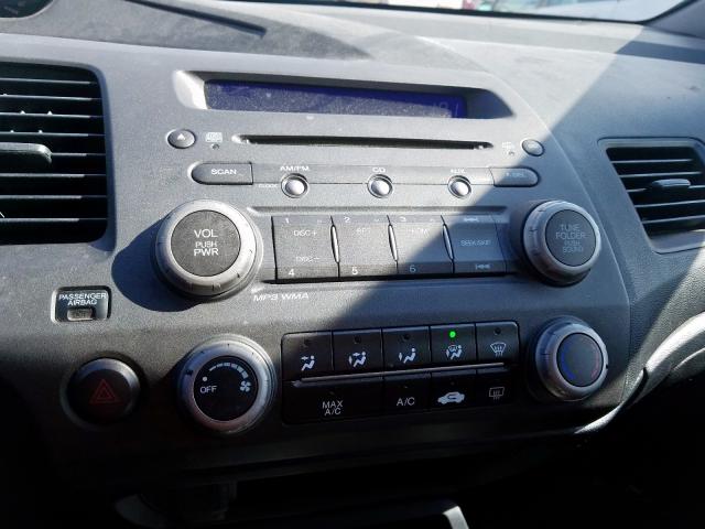 2HGFA1F66AH555851 - 2010 HONDA CIVIC LX-S  foto 9