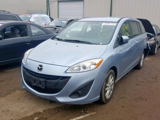 JM1CW2BL7C0133518 - 2012 MAZDA 5 BLUE photo 2