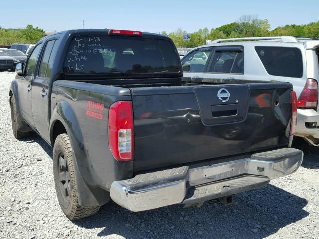 1N6AD07U87C404106 - 2007 NISSAN FRONTIER C BLACK photo 3