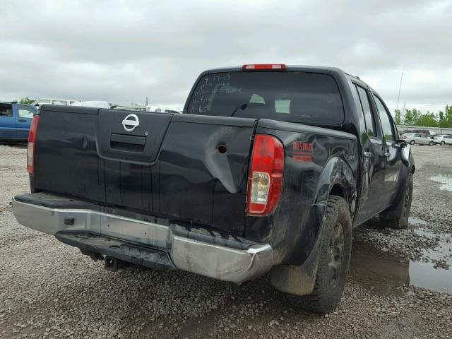 1N6AD07U87C404106 - 2007 NISSAN FRONTIER C BLACK photo 4