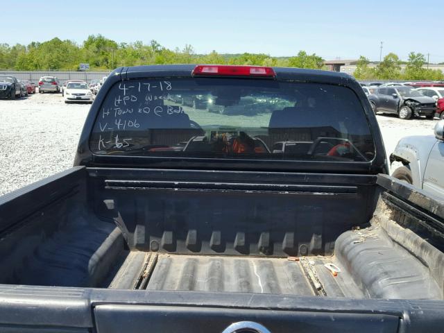 1N6AD07U87C404106 - 2007 NISSAN FRONTIER C BLACK photo 6