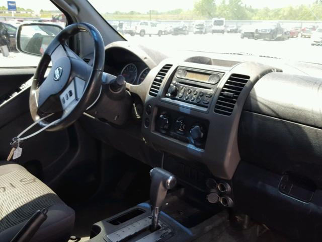 1N6AD07U87C404106 - 2007 NISSAN FRONTIER C BLACK photo 9