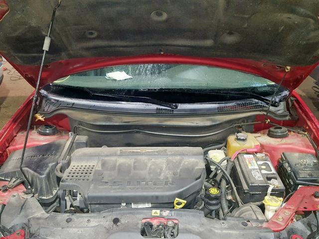 2C8GF68414R635374 - 2004 CHRYSLER PACIFICA RED photo 7