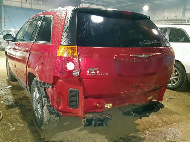 2C8GF68414R635374 - 2004 CHRYSLER PACIFICA RED photo 9