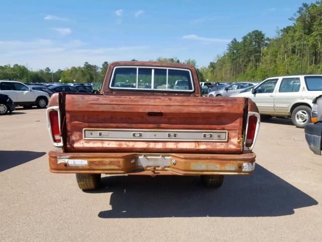 F25HECE6215 - 1978 FORD F-150 RED photo 6