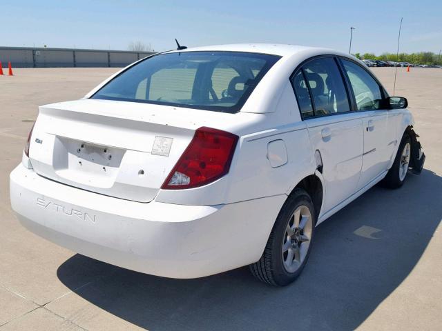 1G8AJ55F17Z161243 - 2007 SATURN ION LEVEL WHITE photo 4