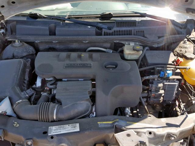 1G8AJ55F17Z161243 - 2007 SATURN ION LEVEL WHITE photo 7