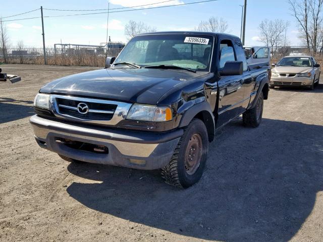 4F4ZR47E18PM05994 - 2008 MAZDA B4000 CAB BLACK photo 2