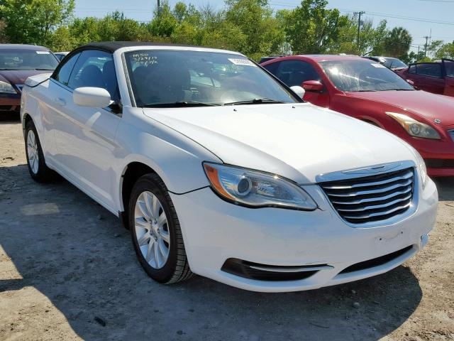 1C3BCBEB3EN157901 - 2014 CHRYSLER 200 TOURIN WHITE photo 1