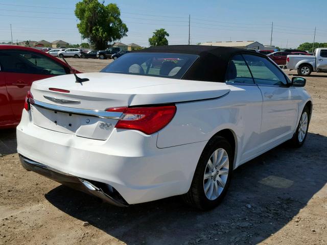 1C3BCBEB3EN157901 - 2014 CHRYSLER 200 TOURIN WHITE photo 4