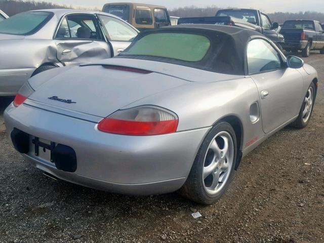 WP0CA2986VS621883 - 1997 PORSCHE BOXSTER SILVER photo 4