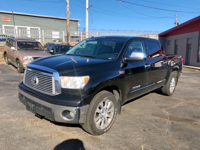 5TFHY5F17DX290260 - 2013 TOYOTA TUNDRA CRE BLACK photo 2