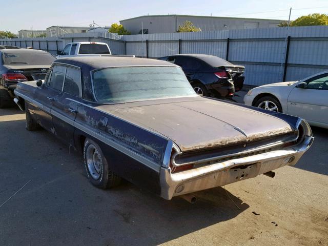 862S4142 - 1962 PONTIAC BONNEVILLE BLUE photo 3