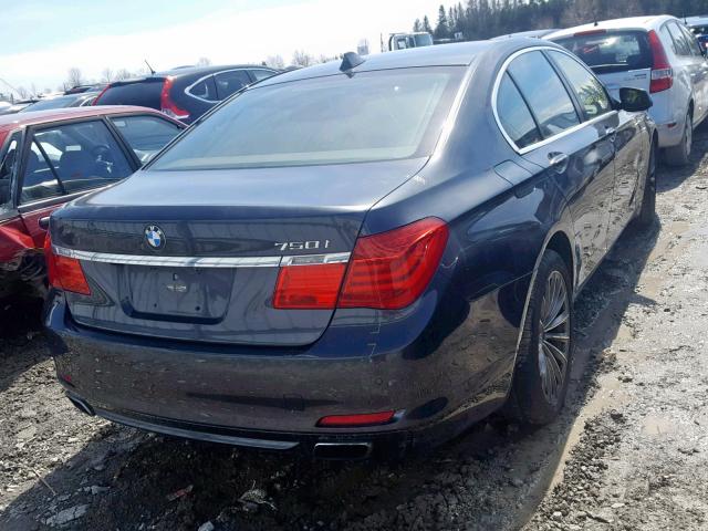 WBAKA83519CY34587 - 2009 BMW 750 I GRAY photo 4