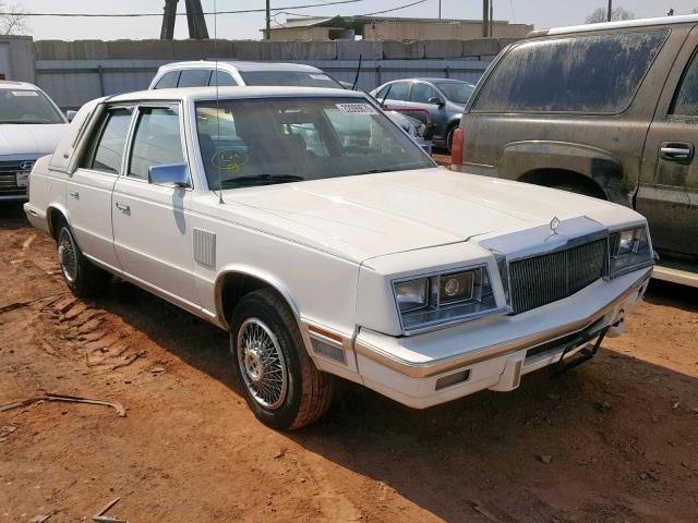 1C3BT56G8EC304527 - 1984 CHRYSLER NEW YORKER WHITE photo 1