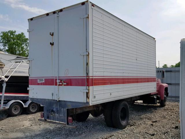 1FDMK64N7FVA40796 - 1985 FORD F6000 WHITE photo 4