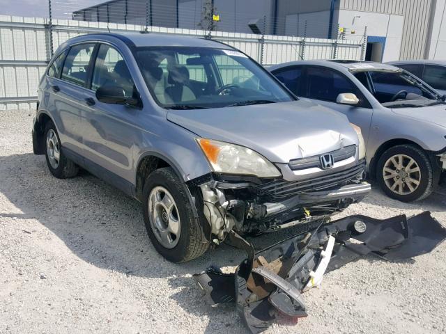 JHLRE38338C025013 - 2008 HONDA CR-V LX SILVER photo 1