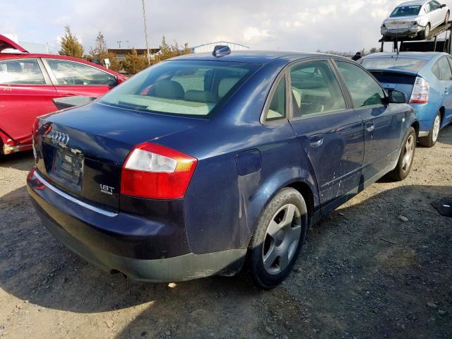 WAULC68E14A015577 - 2004 AUDI A4 1.8T QUATTRO  photo 4