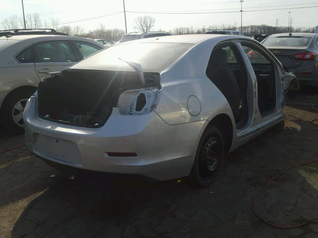 1G11B5SL5EF251404 - 2014 CHEVROLET MALIBU LS SILVER photo 4