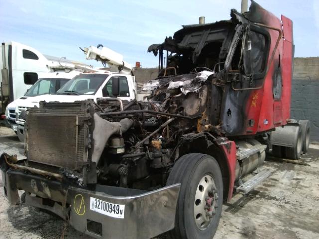 1FUJA6CK07LW52281 - 2007 FREIGHTLINER CONVENTION RED photo 2