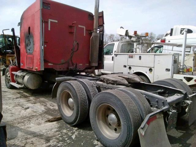 1FUJA6CK07LW52281 - 2007 FREIGHTLINER CONVENTION RED photo 3