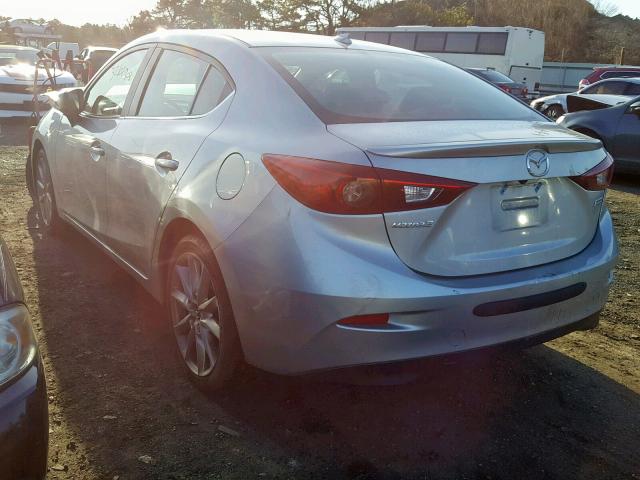 3MZBN1V75HM120324 - 2017 MAZDA 3 TOURING SILVER photo 3