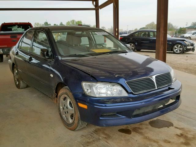 JA3AJ26E42U080560 - 2002 MITSUBISHI LANCER ES BLUE photo 1