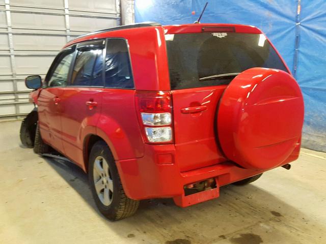 JS3TD943664102948 - 2006 SUZUKI GRAND VITA RED photo 3