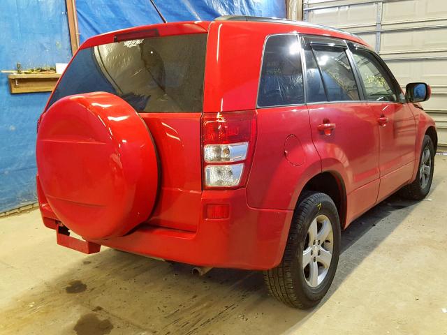 JS3TD943664102948 - 2006 SUZUKI GRAND VITA RED photo 4